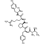 CAS#: 144525-68-8, L-Isoleucyl-L-Tyrosyl-L-Prolyl-N<Sup>5</Sup>-(Diaminomethylene)-L-Ornithyl-L-Tyrosine