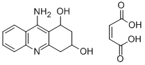 CAS 登录号：144526-55-6， 9-氨基-1,2,3,4-四氢-1,3-吖啶二醇马来酸酯