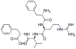 CAS#: 144548-33-4, (2S)-2-[[(2S)-2-[[(2S)-2-[[(2S)-2-Amino-3-Phenylpropanoyl]Amino]-5-(Diaminomethylideneamino)Pentanoyl]Amino]-3-Methylbutanoyl]Amino]-3-Phenylpropanoic Acid
