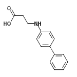 CAS#: 144653-45-2, 3-[(4-Phenylphenyl)Amino]Propanoic Acid