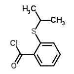 CAS#: 144672-61-7, 2-(Isopropylsulfanyl)Benzoyl Chloride
