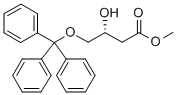CAS 登录号：144754-24-5， (3R)-3-羟基-4-(三苯基甲氧基)-丁酸甲酯