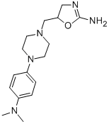 CAS#: 144881-38-9, 5-[[4-(4-Dimethylaminophenyl)Piperazin-1-Yl]Methyl]-4,5-Dihydro-1,3-Oxazol-2-Amine