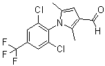 CAS 登录号：144890-91-5， 1-[2,6-二氯-4-(三氟甲基)苯基]-2,5-二甲基-1H-吡咯-3-甲醛