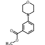 CAS 登录号：145127-37-3， 甲基3-(4-吗啉基)苯甲酸酯