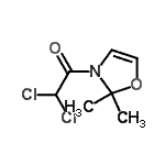 CAS#: 145197-22-4, 2,2-Dichloro-1-(2,2-Dimethyl-1,3-Oxazol-3(2H)-Yl)Ethanone