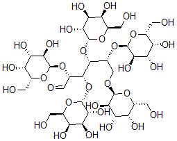 CAS#: 145204-39-3, (2R,3S,4R,5R)-2,3,4,5,6-Pentakis[[(2R,3R,4S,5R,6R)-3,4,5-Trihydroxy-6-(Hydroxymethyl)Oxan-2-Yl]Oxy]Hexanal