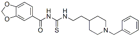 CAS#: 145232-89-9, N-[2-[1-(Phenylmethyl)Piperidin-4-Yl]Ethylcarbamothioyl]-1,3-Benzodioxole-5-Carboxamide