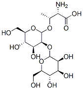 CAS 登录号：145435-20-7， (2S,3R)-2-氨基-3-[(2S,3S,4S,5S,6R)-4,5-二羟基-6-(羟基甲基)-3-[(2R,3S,4S,5S,6R)-3,4,5-三羟基-6-(羟基甲基)四氢吡喃-2-基]氧基四氢吡喃-2-基]氧基丁酸