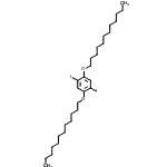 CAS 登录号：145483-66-5， 1,4-二(十二烷氧基)-2,5-二碘苯
