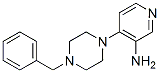 CAS 登录号：14549-60-1， 4-(4-苄基-1-哌嗪基)-3-吡啶胺