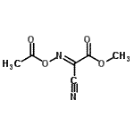 CAS#: 145593-18-6, Methyl (2E)-(Acetoxyimino)(Cyano)Acetate