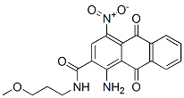 CAS#: 1456-63-9, 1-Amino-9,10-Dihydro-N-(3-Methoxypropyl)-4-Nitro-9,10-Dioxoanthracene-2-Carboxamide