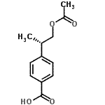 CAS#: 145621-78-9, 4-[(2S)-1-Acetoxy-2-Propanyl]Benzoic Acid