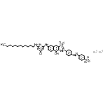 CAS 登录号：145703-76-0， 二钠7-{[4-氯-6-(十二烷基氨基)-1,3,5-三嗪-2-基]氨基}-4-羟基-3-({4-[(4-磺酸苯基)偶氮]苯基}偶氮)-2-萘磺酸酯
