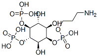 CAS#: 145775-12-8, Tetrasodium (1R,2R,3R,4R,5S,6S)-3-(3-Aminopropoxy-Hydroxyphosphoryl)Oxy-5,6-Diphosphonooxycyclohexane-1,2,4-Triolate