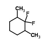 CAS#: 145853-39-0, 1,1-Difluoro-2,6-Dimethylcyclohexane