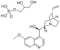 CAS#: 146-39-4, 2,3-Dihydroxypropyl Dihydrogen Phosphate; (R)-[(4R,5R,7S)-5-Ethenyl-1-Azabicyclo[2.2.2]Octan-7-Yl]-(6-Methoxyquinolin-4-Yl)Methanol