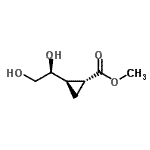 CAS#: 146061-88-3, Methyl (1R,2R)-2-[(1S)-1,2-Dihydroxyethyl]Cyclopropanecarboxylate
