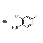 CAS#: 146062-89-7, 2-Bromo-4-Fluoroaniline Hydrobromide (1:1)