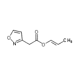 CAS#: 146098-65-9, (1E)-1-Propen-1-Yl 1,2-Oxazol-3-Ylacetate