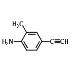 CAS#: 146141-31-3, 4-Ethynyl-2-Methylaniline
