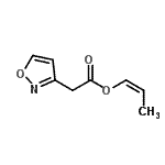 CAS#: 146293-90-5, (1Z)-1-Propen-1-Yl 1,2-Oxazol-3-Ylacetate