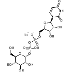 CAS#: 14656-80-5, Sodium [(2R,3S,4R,5R)-5-(2,4-Dioxopyrimidin-1-Yl)-3,4-Dihydroxy-Tetrahydrofuran-2-Yl]Methyl [Hydroxy-[(2R,3R,4S,5S,6R)-3,4,5-Trihydroxy-6-(Hydroxymethyl)Tetrahydropyran-2-Yl]Oxy-Phosphoryl] Phosphate