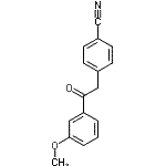 CAS#: 146653-57-8, 4-[2-(3-Methoxyphenyl)-2-Oxoethyl]Benzonitrile