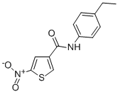 CAS#: 146818-20-4, N-(4-Ethylphenyl)-5-Nitrothiophene-3-Carboxamide