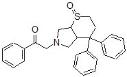 CAS#: 146862-51-3, 2-[1-Oxo-4,4-Di(Phenyl)-2,3,4a,5,7,7a-Hexahydrothiopyrano[3,2-c]Pyrrol-6-Yl]-1-Phenylethanone