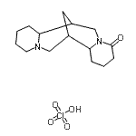 CAS 登录号：14691-01-1， 金雀花碱-2-酮高氯酸盐(1:1)
