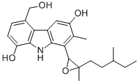 CAS#: 146935-40-2, 4-(Hydroxymethyl)-7-Methyl-8-[3-Methyl-3-(3-Methylpentyl)Oxiran-2-Yl]-9H-Carbazole-1,6-Diol