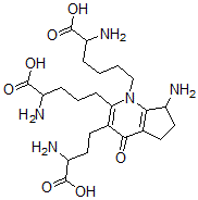CAS#: 147044-50-6, 2-Amino-6-[7-Amino-3-(3-Amino-4-Hydroxy-4-Oxobutyl)-2-(4-Amino-5-Hydroxy-5-Oxopentyl)-4-Oxo-6,7-Dihydro-5H-Cyclopenta[E]Pyridin-1-Yl]Hexanoic Acid