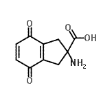 CAS#: 147057-36-1, 2-Amino-4,7-Dioxo-2,3,4,7-Tetrahydro-1H-Indene-2-Carboxylic Acid