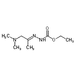 CAS#: 147123-03-3, Ethyl (2E)-2-[1-(Dimethylamino)-2-Propanylidene]Hydrazinecarboxylate