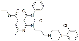 CAS#: 147297-04-9, Ethyl 1-[3-[4-(2-Chlorophenyl)Piperazin-1-Yl]Propyl]-7-Methyl-2,4-Dioxo-3-Phenylpyrido[3,2-e]Pyrimidine-5-Carboxylate