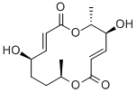 CAS#: 147317-35-9, (3E,5S,6R,9E,11R,14R)-5,11-Dihydroxy-6,14-Dimethyl-1,7-Dioxacyclotetradeca-3,9-Diene-2,8-Dione