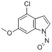 CAS#: 147359-16-8, 4-Chloro-6-Methoxy-1-Nitrosoindole