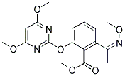 CAS#: 147411-70-9, 2-[(4,6-Dimethoxy-2-Pyrimidinyl)Oxy]-6-[(1Z)-1-(Methoxyimino)Ethyl]-Benzoic Acid Methylester