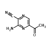 CAS#: 147425-71-6, 5-Acetyl-3-Amino-2-Pyrazinecarbonitrile