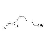 CAS#: 147438-70-8, (2S,3S)-3-Hexyl-2-Oxiranecarbaldehyde