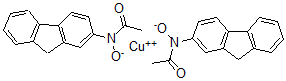CAS 登录号：14751-90-7， N-羟基-乙酰氨基芴铜络合物