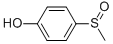 CAS 登录号：14763-64-5， 4-(甲基亚磺酰)-苯酚