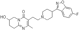 CAS#: 147663-04-5, 3-{2-[4-(6-Fluoro-1,2-Benzoxazol-3-Yl)-1-Piperidinyl]Ethyl}-7-Hydroxy-2-Methyl-6,7,8,9-Tetrahydro-4H-Pyrido[1,2-a]Pyrimidin-4-One