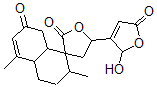 CAS#: 147741-98-8, 5'-(2-Hydroxy-5-Oxo-2H-Furan-3-Yl)-4,7-Dimethylspiro[1,4a,5,6,7,8a-Hexahydronaphthalene-8,3'-Oxolane]-2,2'-Dione