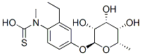 CAS#: 147821-49-6, O-Ethyl [[4-(3,4,5-Trihydroxy-6-Methyloxan-2-Yl)Oxyphenyl]Methylamino]Methanethioate