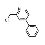 CAS#: 147937-34-6, 2-(Chloromethyl)-4-Phenylpyridine