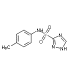 CAS#: 147946-61-0, N-(4-Methylphenyl)-1H-1,2,4-Triazole-3-Sulfonamide