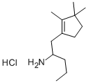 CAS#: 147960-75-6, 1-(2,3,3-Trimethyl-1-Cyclopentenyl)Pentan-2-Amine Hydrochloride